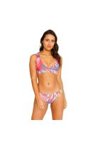 Traje de Baño Bikini Top Two Ways para Mujer Azul