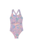 Traje de Baño Niña Cut Out UV30+ Folia Dorada H2O Wear