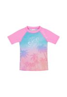 Polera Niña UV50+ H2O Wear Rosada M/Corta