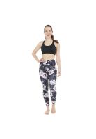 Mujer Calza Legging H2O Wear Flores Rosada