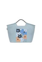Bolso Bordado Flowers H2O Wear Celeste