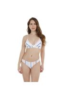 Traje de Baño Bikini Mujer H2O Wear Triangulo Listado Nieve