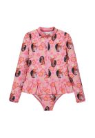 Traje de Baño Niña Entero UV50 M/Larga Princesas Disney