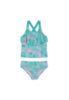 Traje de Baño Niña Tankini Vuelo UV50 H2O Wear Turquesa