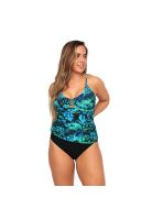 Traje de Baño Mujer Tankini Marina H2O Wear Azul