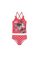 Traje de Baño Niña Tankini Disney Minnie Rojo