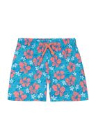Traje de Baño Short Niño H2O Wear Turquesa Estampado