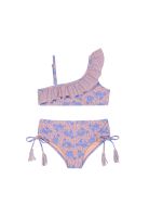 Traje de Baño Niña Bikini 1 Hombro UV50 H2O Wear Lila