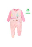 Pijama Bebé Niña Polar Sustentable H2O Wear Naranjo