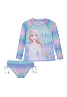 Traje de Baño Niña Set UV50 M/Larga Frozen Disney