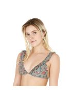 Traje de Baño Top Mujer H2O Wear Estampado Verde