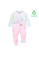 Pijama Bebé Niña Polar Sustentable H2O Wear Rosa