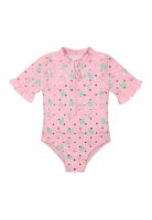 Traje de Baño Bebe Niña Manga Corta UV50+ H2O Wear