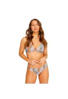 Traje de Baño Bikini Top Argolla para Mujer Morado