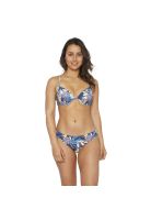Traje de Baño Bikini Mujer H2O Wear Copa Estampado Azul Marino