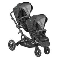 Nuevo Coche Paseo Doble Dueto Bebeglo RS-13310-2 Negro