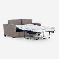 Sofá Cama Rosen Murano 3 Cuerpos Tela Topo