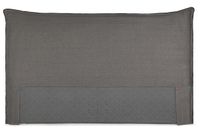 Respaldo Howick Super King Rosen Tela Gris