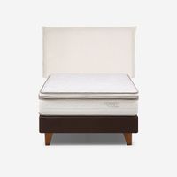 Cama Classique+ 1.5 Plazas + Respaldo Maura