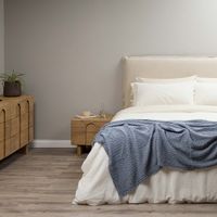 Set Funda de Plumón + Sábana Inferior Pure Blanco King