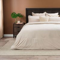 Plumón Alaska Sherpa Cord Latte 2 Plazas