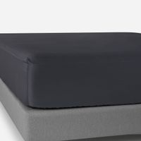 Sábana Inferior Rosen 300 Hilos Algodón Humo 1,5 Plazas