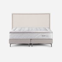 Cama Europea Bock King 180x200 cm + Respaldo Carrington