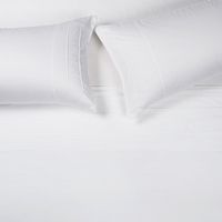 Sábana Body Shape 300 Hilos Algodón Lisa Blanca 1,5 Plazas