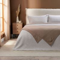 Cobertor Flannel Supersoft Mokka 2 Plazas