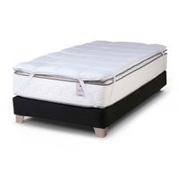 Topper Microfibra Full 135 X 200 Cm - ROSEN