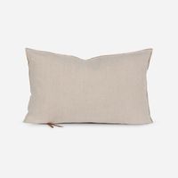 Funda de Cojín Ambiente Lino-Algodón 60 x 40 cm Arena