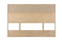 Respaldo Halsey 2 Plazas Rosen Madera-Rattán