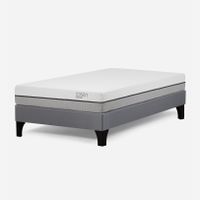 Cama Europea Pratta 1 Plaza Pata Madera 90 x 200 cm