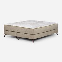 Box Spring Rosen Somnus 2 Plazas 150 x 200 cm Nougat II