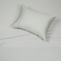 Sábana Rosen 300 Hilos Algodón Lisa Cristal 1 Plaza