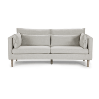 Sofá Rosen Vesterbro 2 Cuerpos Tela Crudo