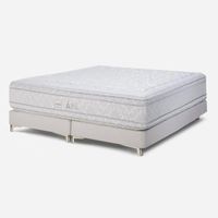 Box Spring Rosen Gray II Super King 200 x 200 cm