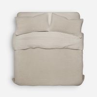 Cubrecama Algodón Velvet Salzweg Greige 2 Plazas