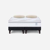Cama Neo Plus 2 Plazas 150x200 cm + Almohadas Esencial