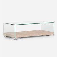 Mesa de Centro Rosen Atlanta Rectangular Vidrio