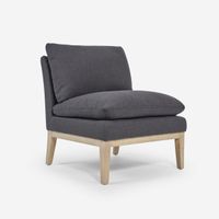 Poltrona Rosen Lucerna Tela Grafito