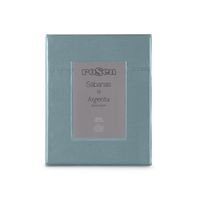 Sábana Rosen 200 Hilos Algodón Lisa Verde 1 Plaza