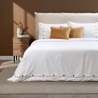 Funda de Plumón Algodón Lanin Blanco 2 Plazas