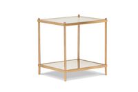 Mesa Lateral Rosen Tribeca 50 x 45 cm Dorado