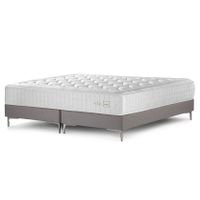 Cama Europea Rosen Pearl King Base Dividida 180 x 200 cm