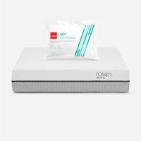 Colchón Pratta 1,5 Plazas 105x190 cm + Almohada Fibra Light