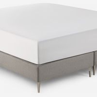 Sábana Inferior Rosen 300 Hilos Algodón Blanca King