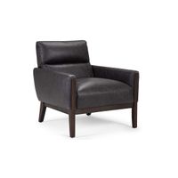 Poltrona Rosen Timber Cuero Stone