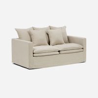 Sofá Gabon 2,5 Cuerpos Tela Tostado