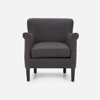 Poltrona Beatriz Tela Charcoal